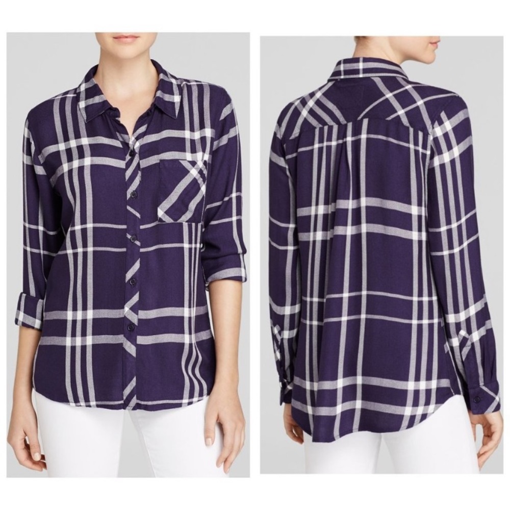 Rails Hunter plaid shirt